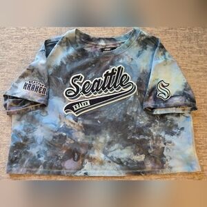Seattle Kraken Women's Tie-Dye Short Sleeve Tee